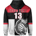 custom-personalised-saints-simple-indigenous-zip-hoodie-brave-st-kilda-custom-text-and-number