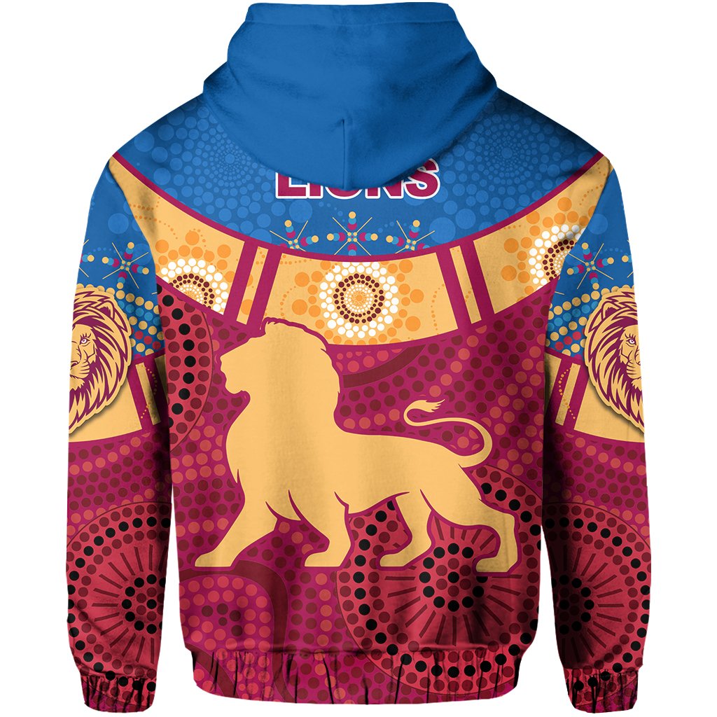 custom-personalised-brisbane-indigenous-hoodie-proud-lions