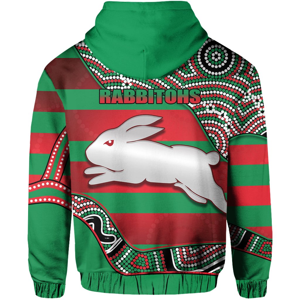 custom-personalised-rabbitohs-hoodie-rugby-south-sydney-indigenous-charming