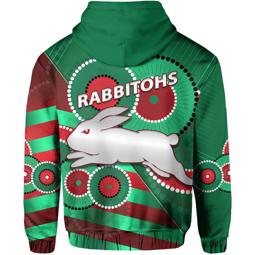 custom-personalised-rabbitohs-hoodie-indigenous-bravery