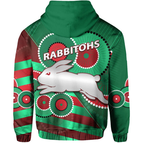 custom-personalised-rabbitohs-hoodie-indigenous-bravery