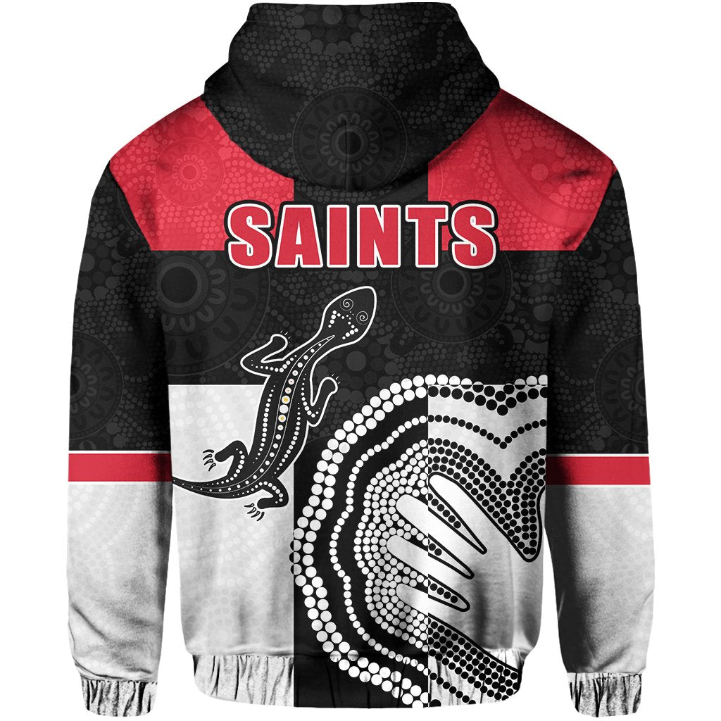 custom-personalised-saints-simple-indigenous-zip-hoodie-brave-st-kilda