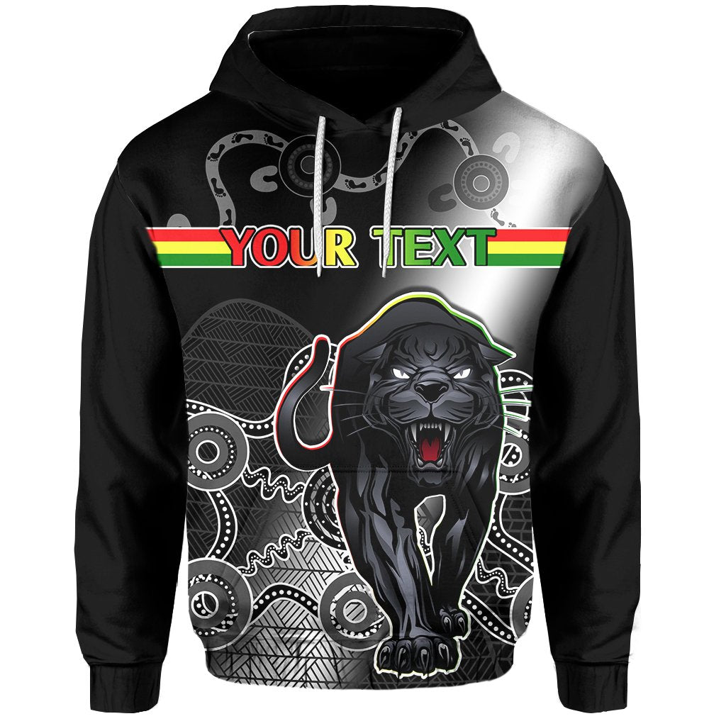 custom-personalised-black-panthers-hoodie-original-simple