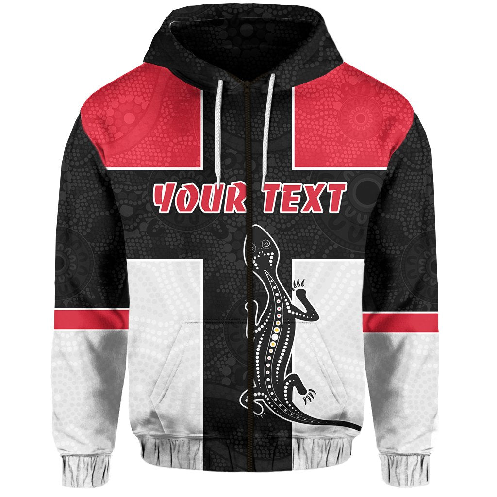 custom-personalised-saints-simple-indigenous-zip-hoodie-brave-st-kilda