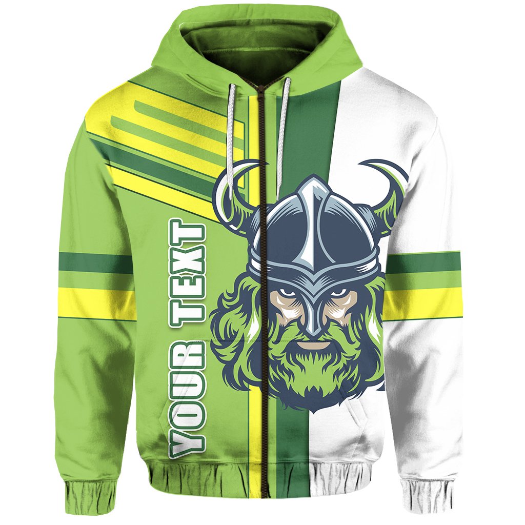 custom-personalised-raiders-viking-zip-hoodie-canberra-simple