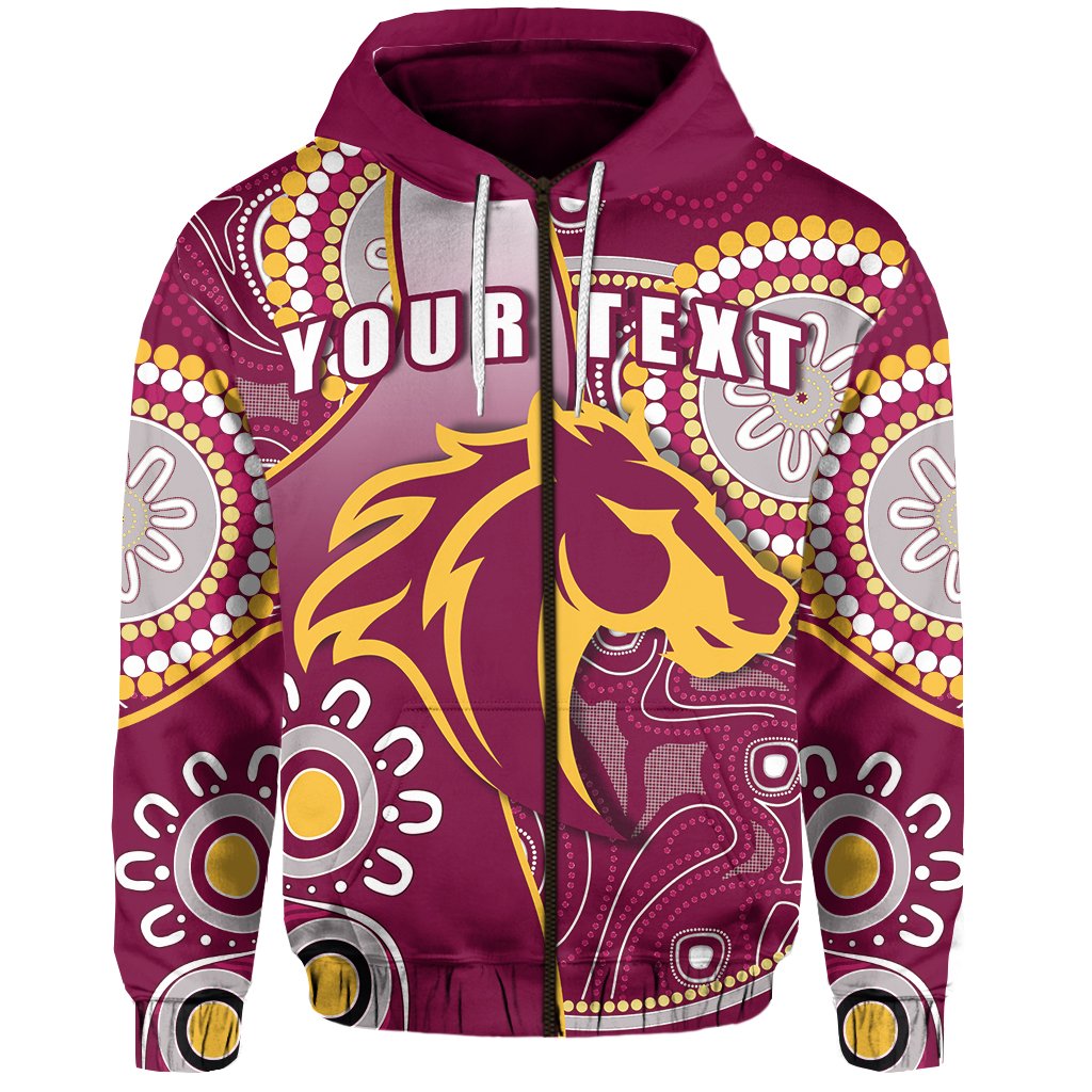custom-personalised-broncos-indigenous-zip-hoodie-brisbane-strong