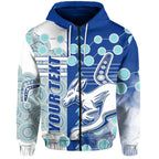 custom-personalised-melbourne-kangaroos-zip-hoodie-indigenous-north-roos
