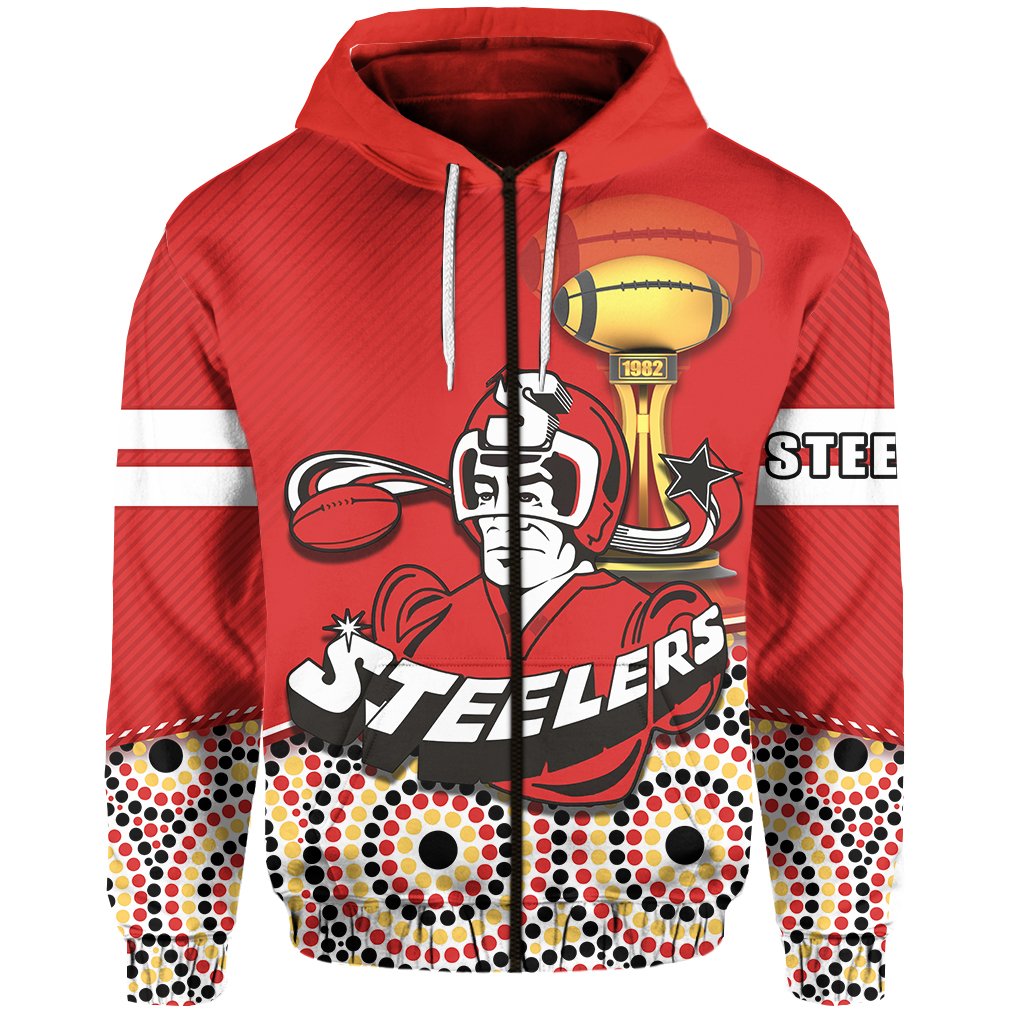 custom-personalised-illawarra-steelers-zip-hoodie-bring-back-indigenous