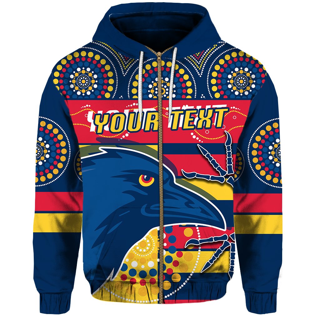 custom-personalised-adelaide-zip-hoodie-indigenous-crows
