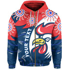 custom-personalised-roosters-zip-hoodie-sydney-forever-chooks
