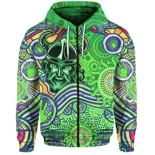 raiders-newest-zip-hoodie-come-on-green