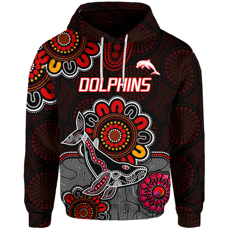 dolphins-rugby-zip-up-and-pullover-hoodie-indigenous-circles-and-waves-black