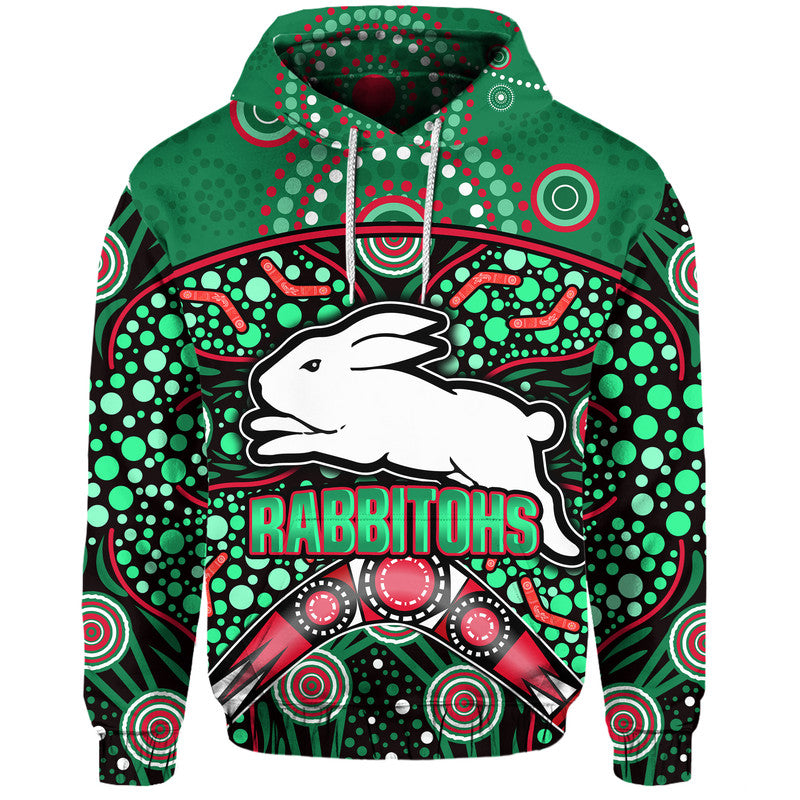south-sydney-indigenous-rabbitohs-dot-art-style-zip-up-and-pullover-hoodie