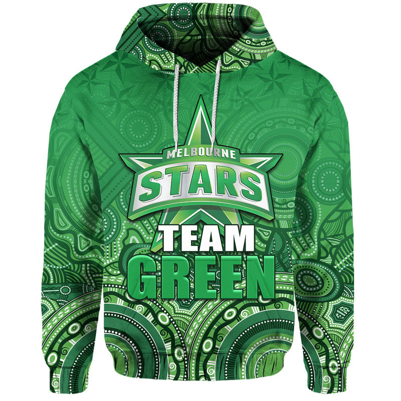 custom-personalised-melbourne-team-green-indigenous-aboriginal-stars-arts-zip-up-and-pullover-hoodie