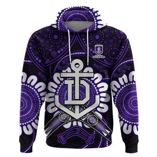 custom-personalised-dockers-football-zip-up-and-pullover-hoodie-boomerang-indigenous-dots
