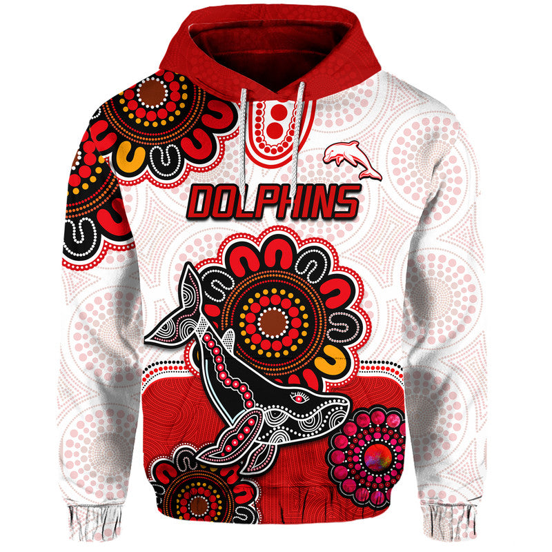 custom-personalised-dolphins-rugby-zip-up-and-pullover-hoodie-indigenous-circles-and-waves-white