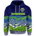 custom-text-and-number-canberra-the-green-machine-raiders-boomerang-indigenous-zip-up-and-pullover-hoodie