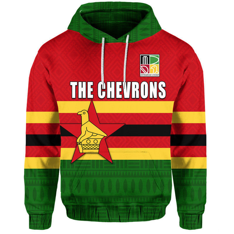 custom-personalised-the-chevrons-cricket-mix-zimbabwe-flag-and-indigenous-pattern-zip-up-and-pullover-hoodie