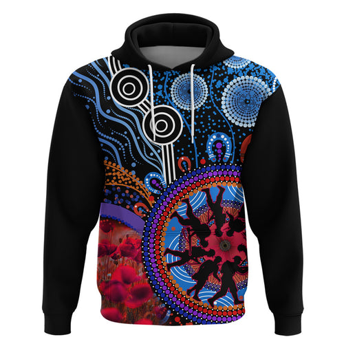 australia-anzac-day-zip-up-and-pullover-hoodie-aboriginal-military-and-poppy-flowers-style