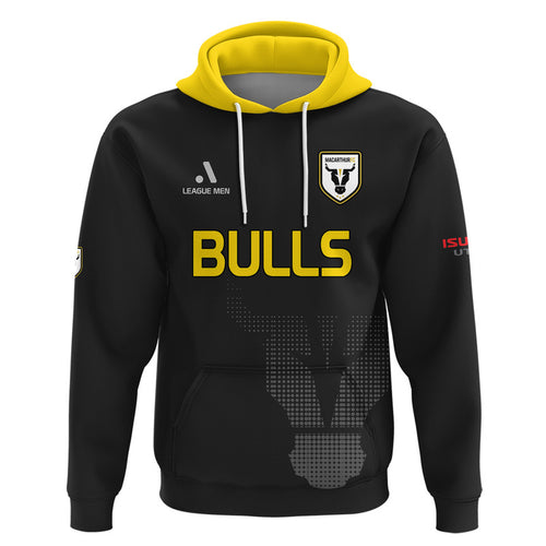 custom-personalised-macarthur-soccer-zip-up-and-pullover-hoodie-bulls-black-and-gold