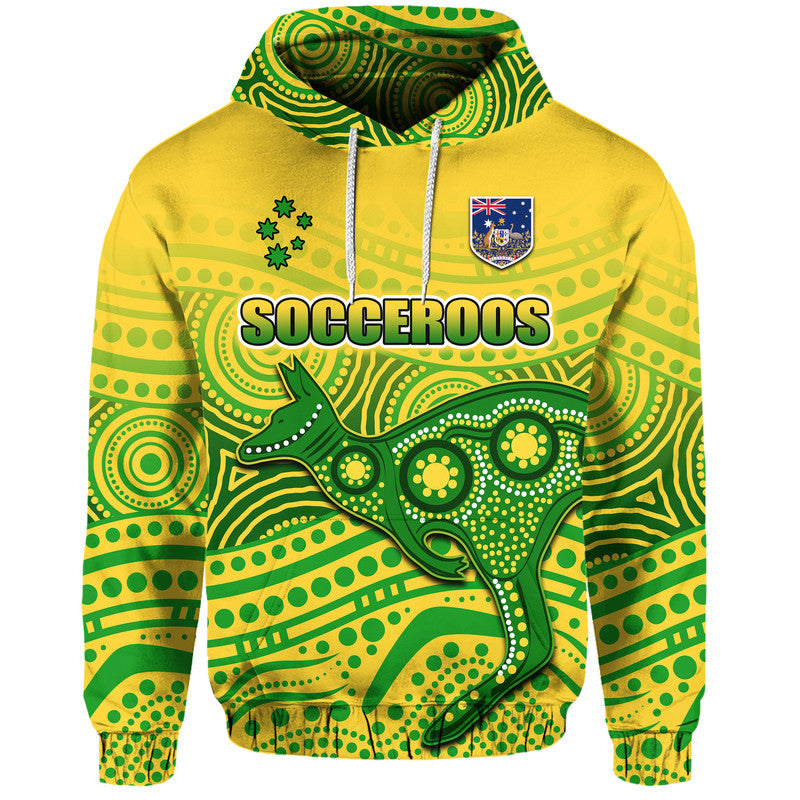 custom-personalised-australia-aboriginal-soccer-zip-up-and-pullover-hoodie-kangaroo-socceroos-art-style