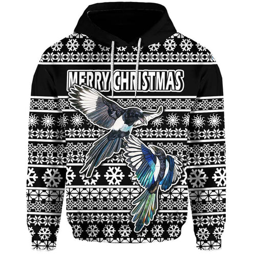 custom-personalised-australian-magpies-christmas-vibe-with-aboriginal-dot-painting-style-zip-up-and-pullover-hoodie