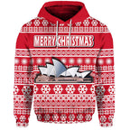 custom-personalised-australian-sydney-opera-house-christmas-vibe-with-aboriginal-dot-painting-style-zip-up-and-pullover-hoodie
