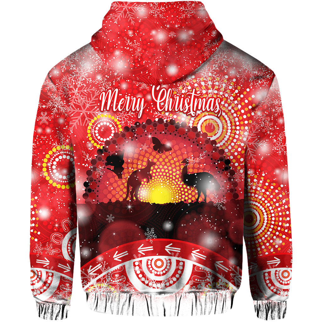 australia-indigenous-flag-christmas-hoodie-original-style-red