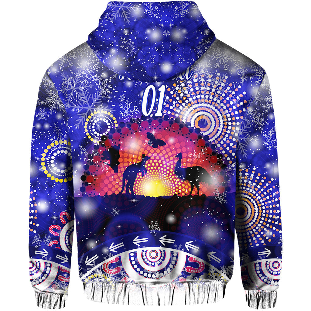 custom-personalised-australian-indigenous-flag-christmas-hoodie-original-style-blue