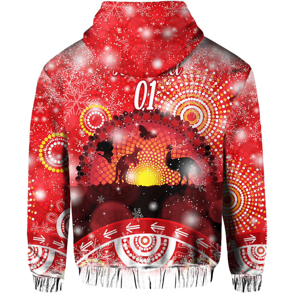 custom-personalised-australia-indigenous-flag-christmas-hoodie-original-style-red