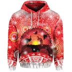 custom-personalised-australia-indigenous-flag-christmas-hoodie-original-style-red