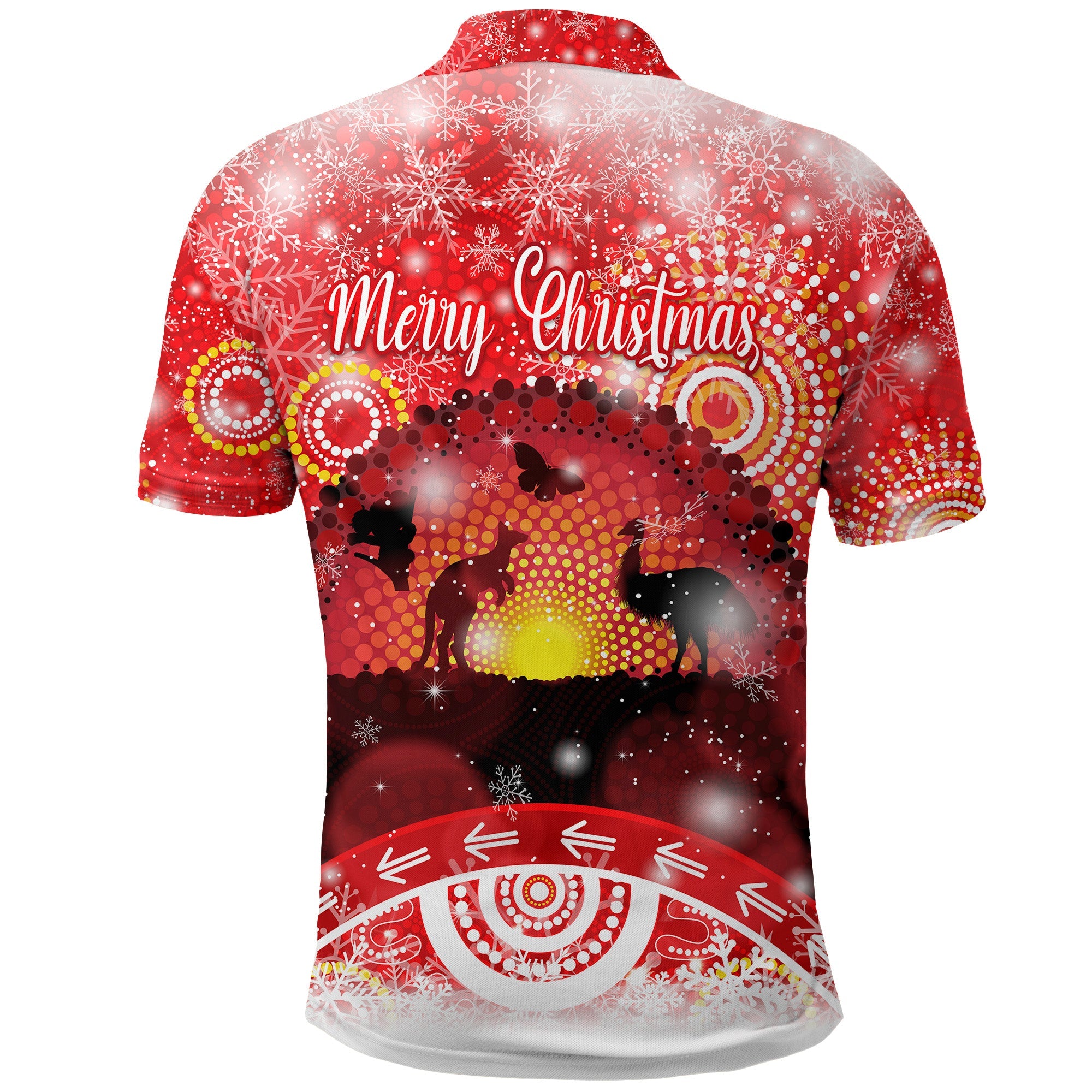 australia-indigenous-flag-christmas-polo-shirt-original-style-red