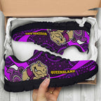 queensland-rugby-league-sneakers-queensland-maroons-mascot-with-aboriginal-art-state-of-origin-sneakers
