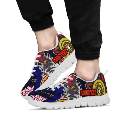 rooster-rugby-sneakers-angry-rooster-rugby-with-aboriginal-indigenous-dot-painting-style-sneakers
