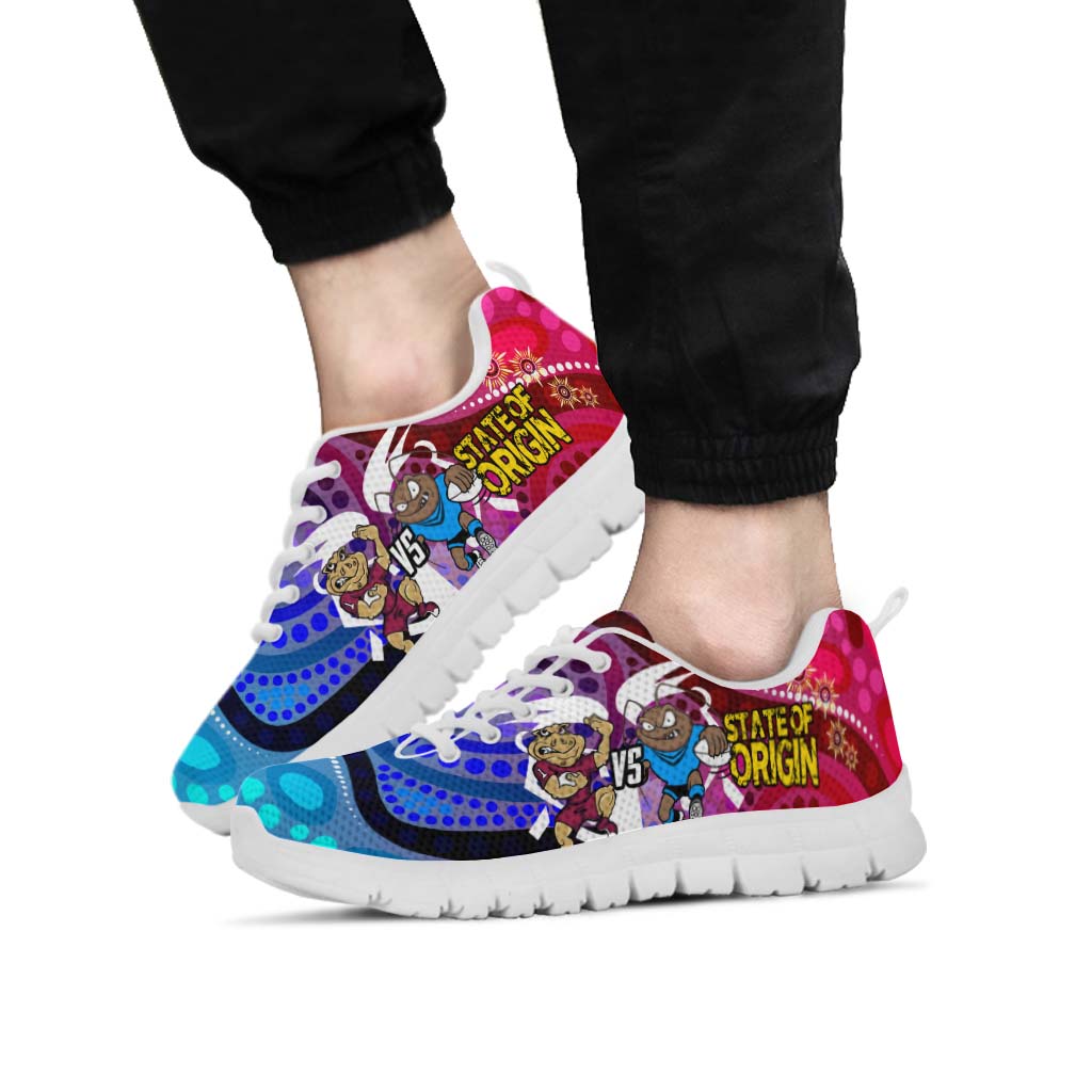 state-of-origin-rugby-league-sneakers-nsw-vs-qld-rugby-team-mascot-with-aboriginal-culture-sneakers