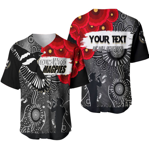 custom-personalised-collingwood-magpies-indigenous-anzac-day-baseball-jersey-we-will-remember