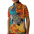 aboriginal-kid-polo-shirt-turtle-indigenous-art