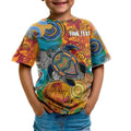 aboriginal-personalised-kid-t-shirt-turtle-indigenous-art