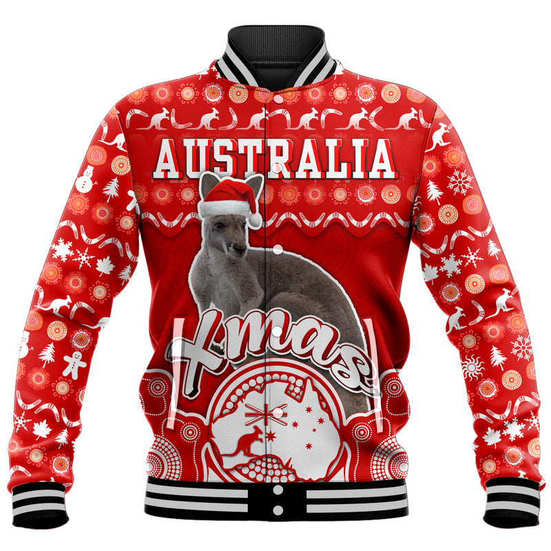 custom-personalised-australian-kangaroo-christmas-vibe-with-aboriginal-dot-painting-style-baseball-jacket