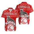 custom-personalised-australian-kangaroo-christmas-vibe-with-aboriginal-dot-painting-style-hawaiian-shirt