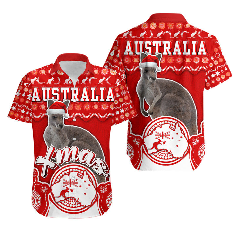australian-kangaroo-christmas-vibe-with-aboriginal-dot-painting-style-hawaiian-shirt