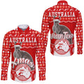 custom-personalised-australian-kangaroo-christmas-vibe-with-aboriginal-dot-painting-style-hawaii-long-sleeve-button-shirt
