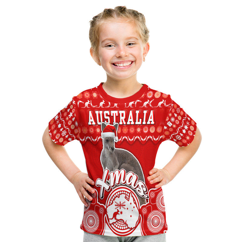 australian-kangaroo-christmas-vibe-with-aboriginal-dot-painting-style-t-shirt
