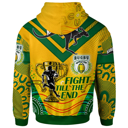kangaroos-rugby-hoodie-custom-kangaroos-mascot-stronger-together-hoodie