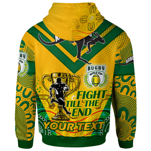kangaroos-rugby-hoodie-custom-kangaroos-mascot-stronger-together-hoodie