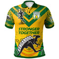 kangaroos-rugby-polo-shirt-custom-kangaroos-mascot-stronger-together-polo-shirt