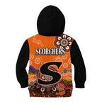 perth-scorchers-kid-hoodie-cricket-indigenous-aboriginal-lizard-version
