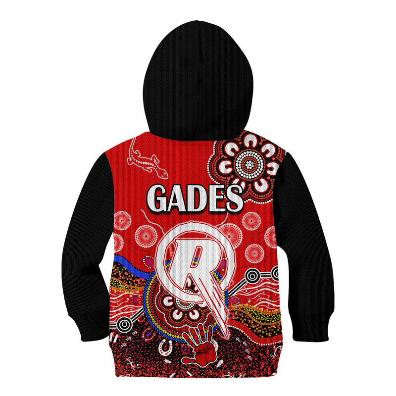 melbourne-renegades-kid-hoodie-cricket-indigenous-aboriginal-lizard-version