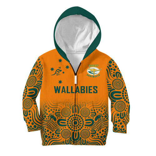 australia-rugby-wallabies-kangraroos-kid-hoodie