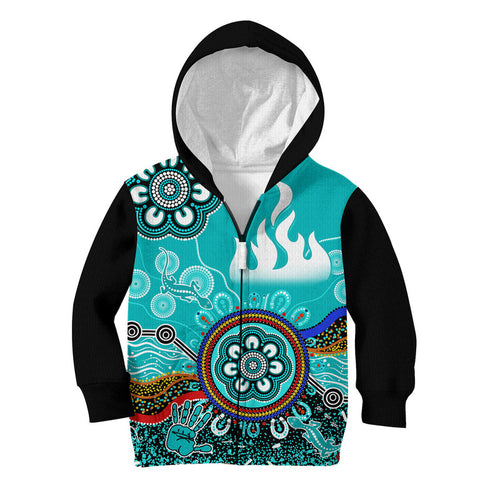 custom-personalised-brisbane-heat-kid-hoodie-cricket-indigenous-aboriginal-lizard-version